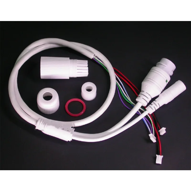 ESCAM LAN cable for CCTV IP camera board module (RJ45 / DC) standard type without 4/5/7/8 wires , 1x status LED
ESCAM LAN cable for CCTV IP camera board module (RJ45 / DC) standard type without 4/5/7/8 wires , 1x status LED