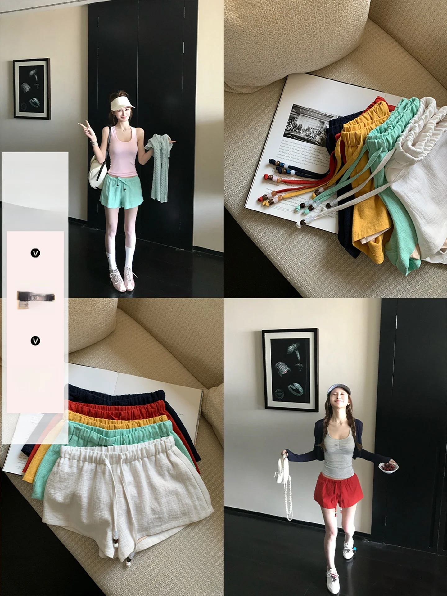 Skk Store Minimalist Club Girls Handmade Hemp Shorts Comfortable as You Wear Them Casual Straight Leg Pants for Women
Skk Store Minimalist Club Girls Handmade Hemp Shorts Comfortable as You Wear Them Casual Straight Leg Pants for Women