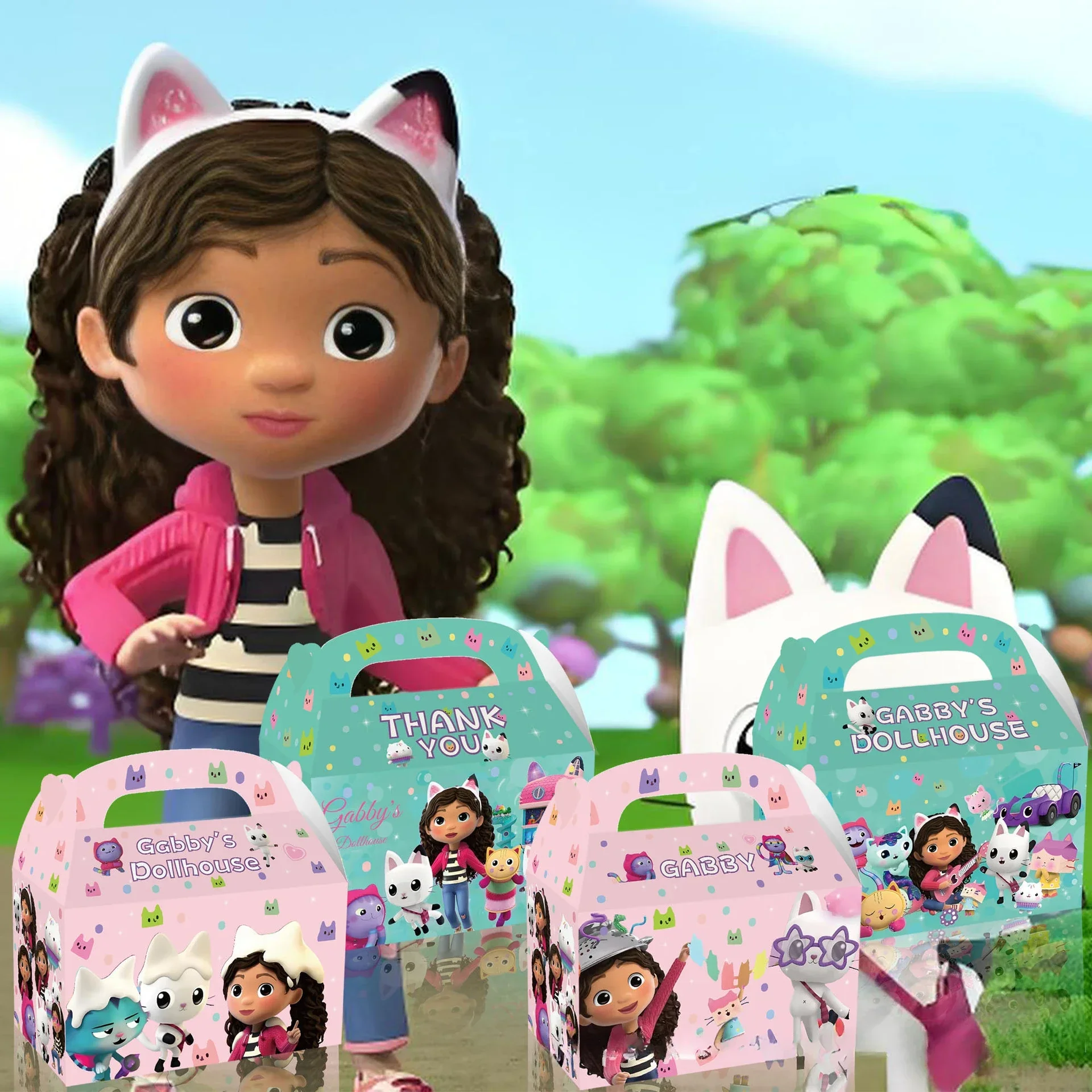 12PCS Anime Gabby Dollhouse Candy Gift Box Snack Packaging Paper Boxes Girls Birthday Party Cartoon Totes Eco-friendly Cardboard
12PCS Anime Gabby Dollhouse Candy Gift Box Snack Packaging Paper Boxes Girls Birthday Party Cartoon Totes Eco-friendly Cardboard