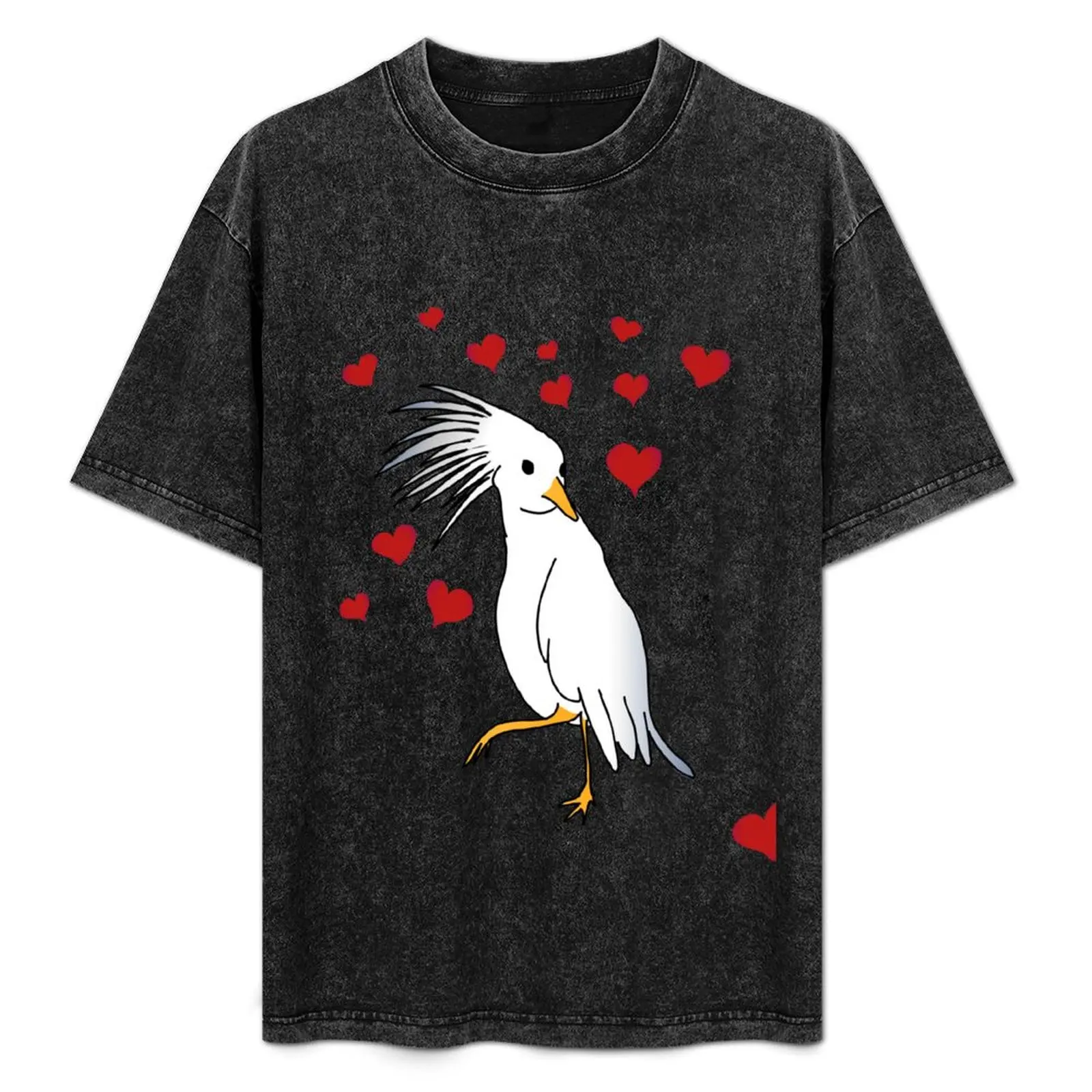 Little cagou love T-Shirt Anti-Fade Casual Tee Shirt
Little cagou love T-Shirt Anti-Fade Casual Tee Shirt