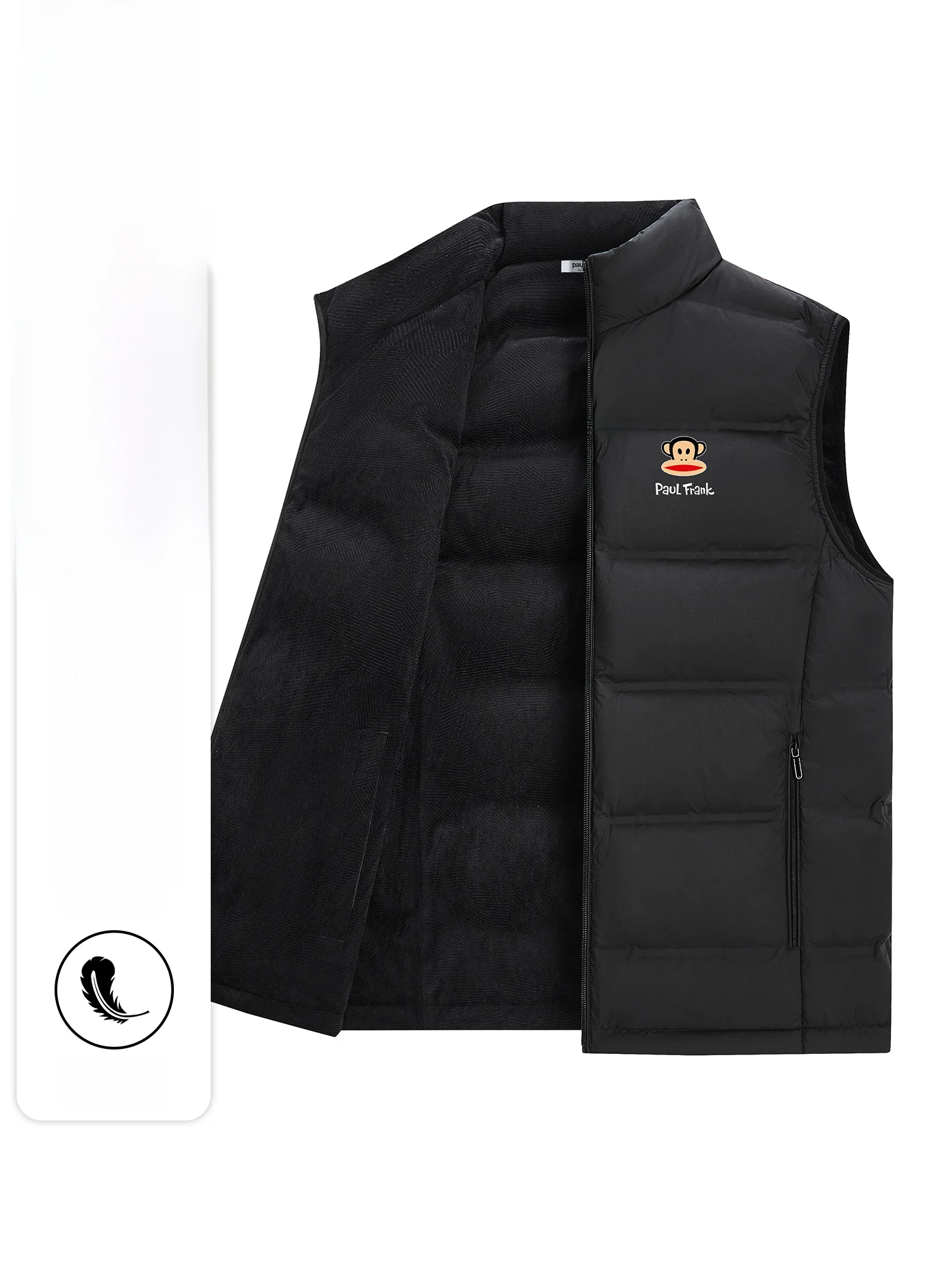 Мужской утепленный жилет Paul Frank American Casual Large Mouth Monkey на молнии, осенне-зимний, свободного кроя, цветной
Мужской утепленный жилет Paul Frank American Casual Large Mouth Monkey на молнии, осенне-зимний, свободного кроя, цветной