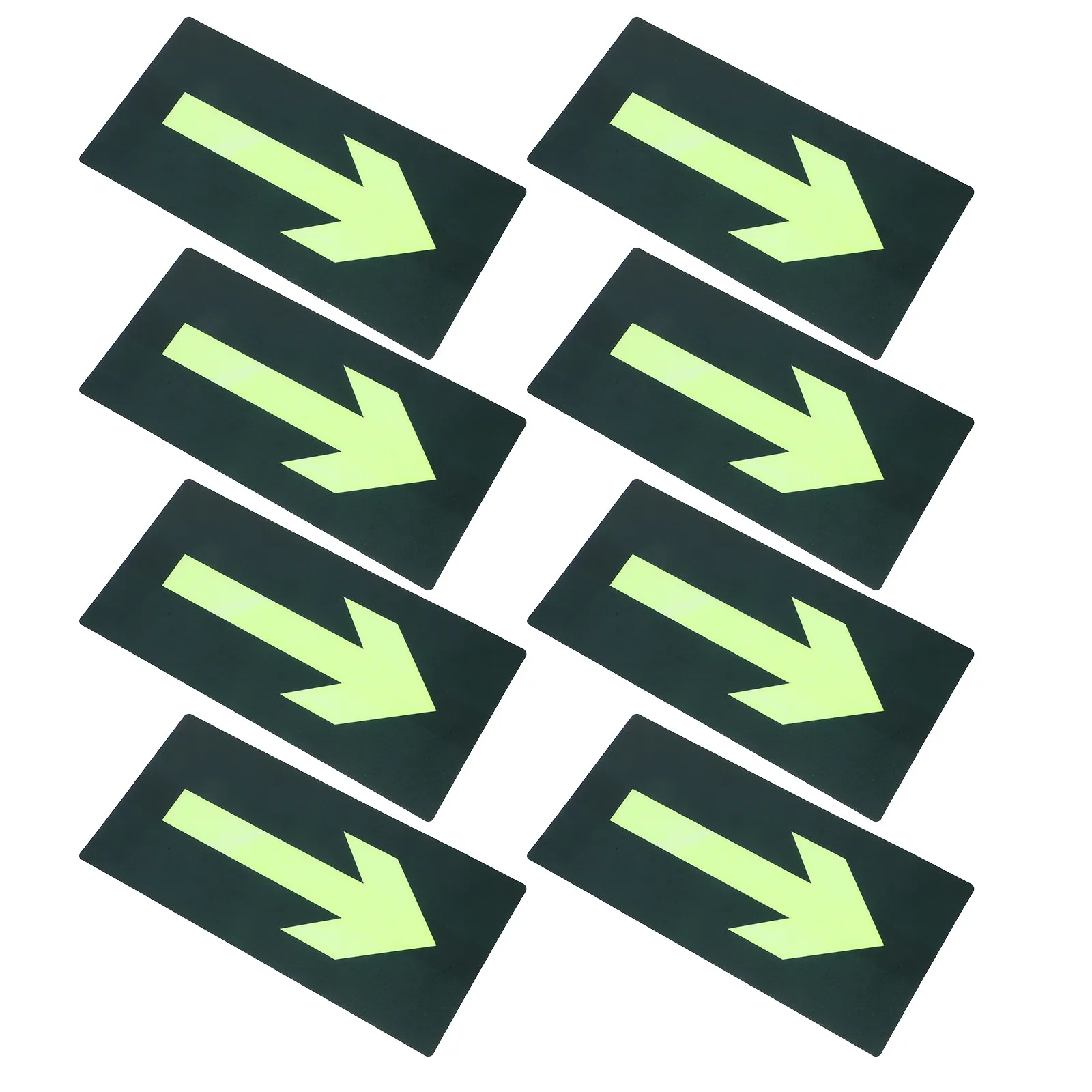 8Pcs Waterproof Glow in The Exit Arrow Stickers Self Adhesive Fire Safety Signs Evacuation for Malls Supermarkets
8Pcs Waterproof Glow in The Exit Arrow Stickers Self Adhesive Fire Safety Signs Evacuation for Malls Supermarkets