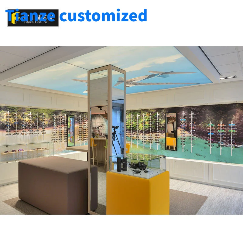 (customized)High End Professional 3D Optical Store Decoration Sunglasses Shop Design
(customized)High End Professional 3D Optical Store Decoration Sunglasses Shop Design