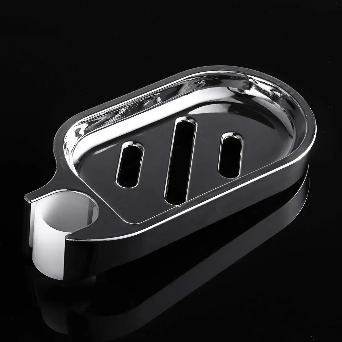 2Pcs Silver Convenient Clip-on Soap Tray Soap Dish Adjustable Shower Rail Slide Soap Plates Smooth Bathroom Holder
2Pcs Silver Convenient Clip-on Soap Tray Soap Dish Adjustable Shower Rail Slide Soap Plates Smooth Bathroom Holder