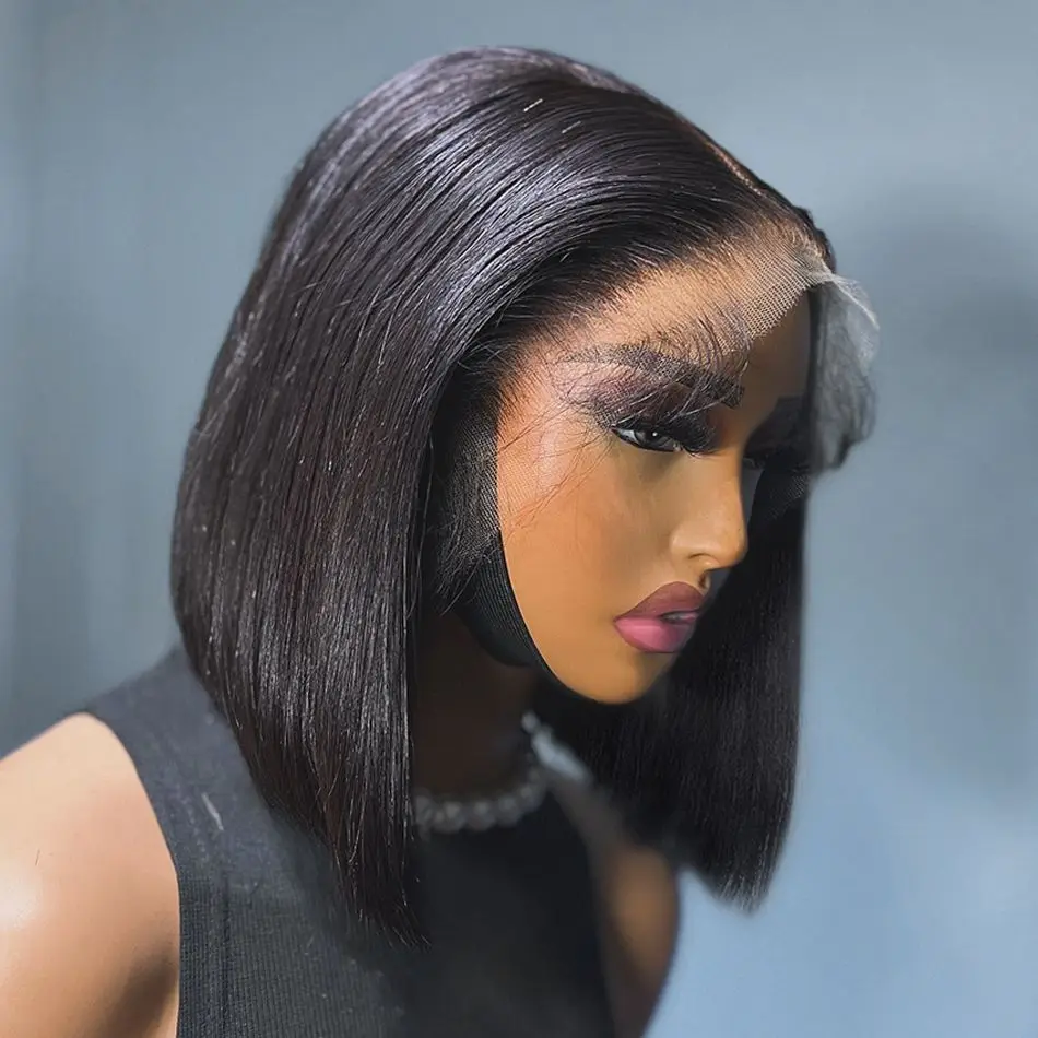 Парик-боб прямой, короткий, с плотностью 250%, с прозрачной кружевной передней частью 13x4, из 100% натуральных человеческих волос для женщин
Парик-боб прямой, короткий, с плотностью 250%, с прозрачной кружевной передней частью 13x4, из 100% натуральных человеческих волос для женщин