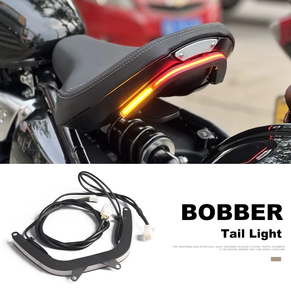 For Bonneville Bobber 2017-2020 Rear LED Taillight Brake Light Indicator Lamp Motorcycle Accessories Bobber Black Tail Light
For Bonneville Bobber 2017-2020 Rear LED Taillight Brake Light Indicator Lamp Motorcycle Accessories Bobber Black Tail Light