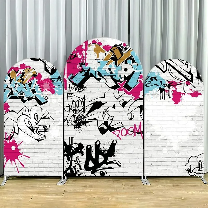 Single Side Arch Backdrop Cover Space Background with Rocket and Alien for Parties
Single Side Arch Backdrop Cover Space Background with Rocket and Alien for Parties