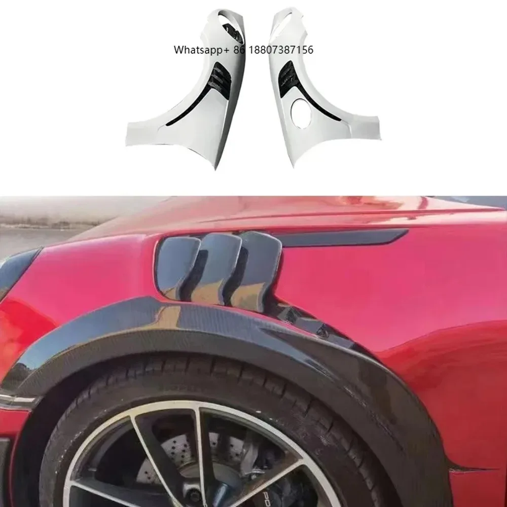 GT3 Style Carbon Fiber Fibre Side Bumper Front Fender Vents forPorsche 911 992 GT3
GT3 Style Carbon Fiber Fibre Side Bumper Front Fender Vents forPorsche 911 992 GT3