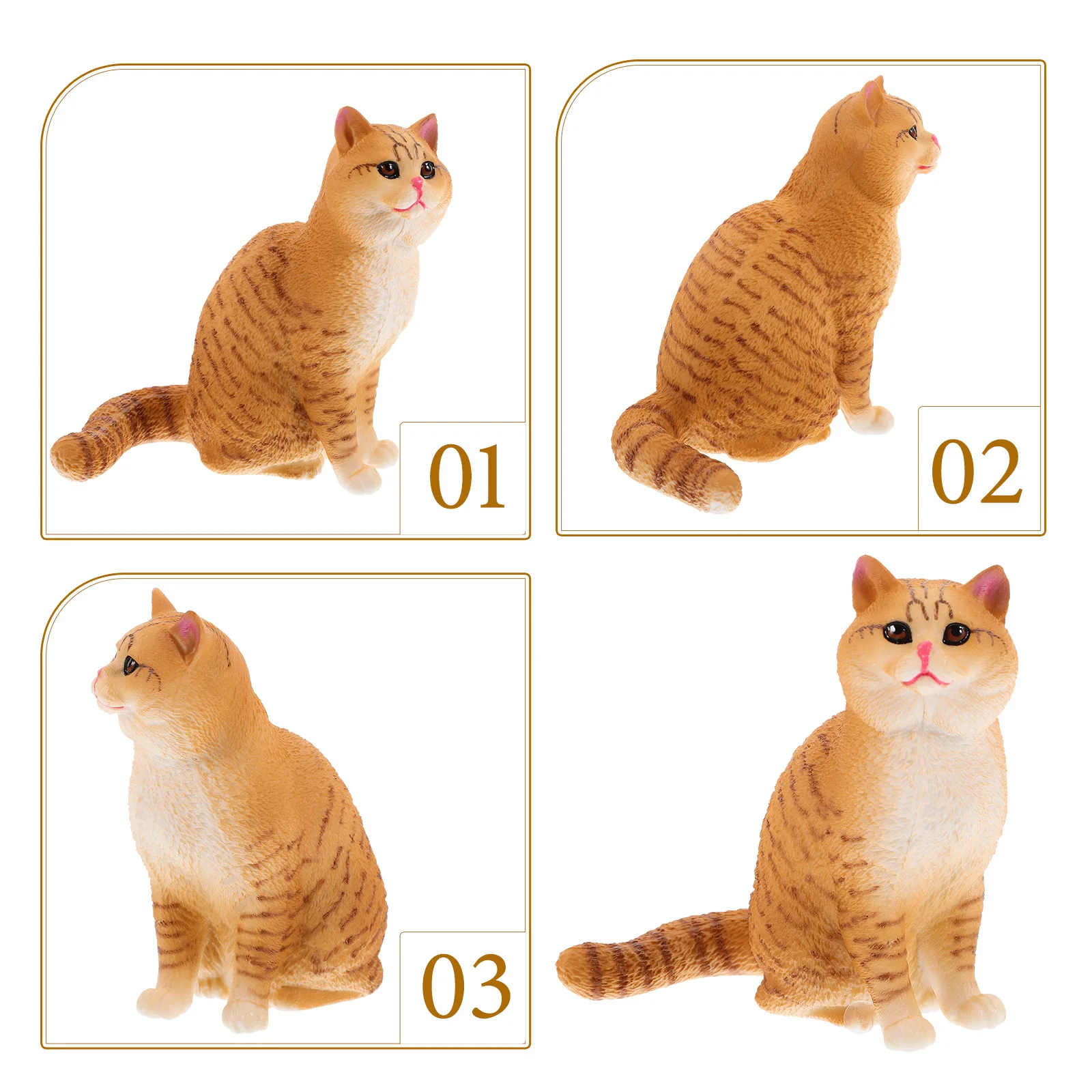 Plastic Cat Statue Durable Outdoor Garden Decor Grey American Shorthair Figurine Cute Cartoon Lawn Ornament Home Gift
Plastic Cat Statue Durable Outdoor Garden Decor Grey American Shorthair Figurine Cute Cartoon Lawn Ornament Home Gift