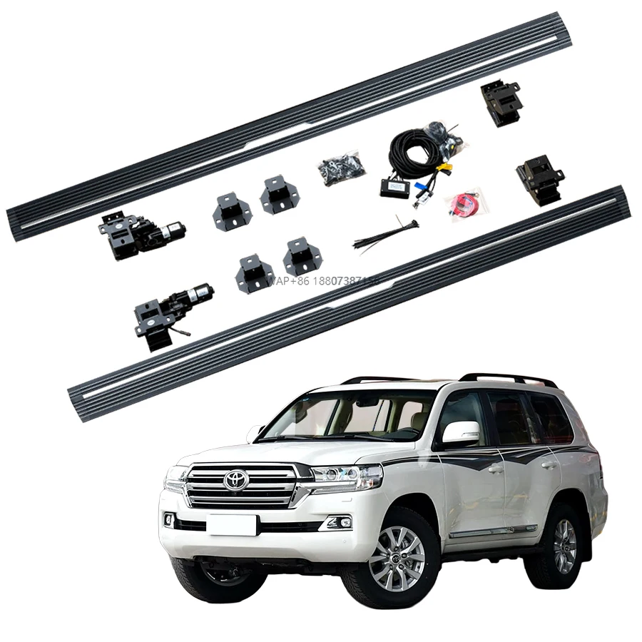 Автоматические электрические выдвижные подножки без сверления для LAND CRUISER LC200 2010-2015 / 2016-2021
Автоматические электрические выдвижные подножки без сверления для LAND CRUISER LC200 2010-2015 / 2016-2021