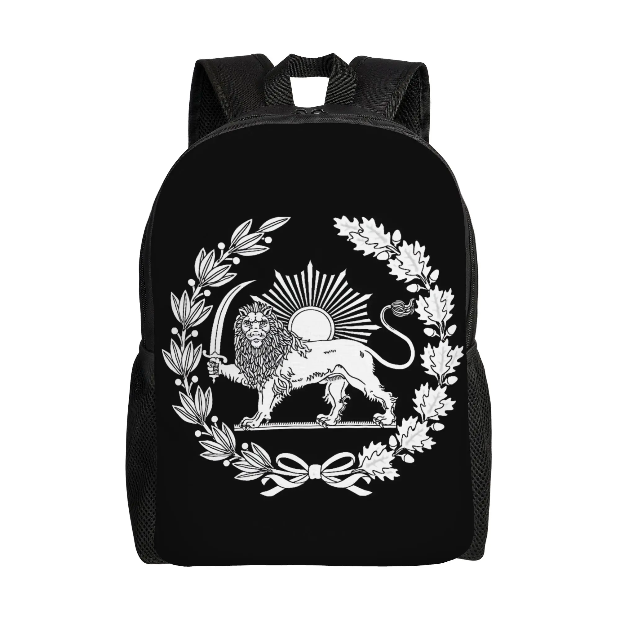 Custom Iran Flag Backpack for Men Women Waterproof College School Iran Pahlavi Bag Printing Bookbag
Custom Iran Flag Backpack for Men Women Waterproof College School Iran Pahlavi Bag Printing Bookbag