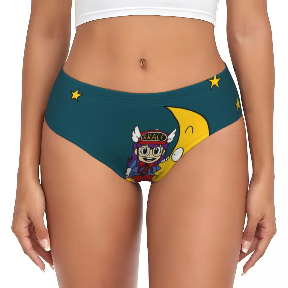Custom Women Arale Dr Slump Panties Breathable Dr. Slump Briefs Underwear Valentine's Day Gifts Underpants
Custom Women Arale Dr Slump Panties Breathable Dr. Slump Briefs Underwear Valentine's Day Gifts Underpants