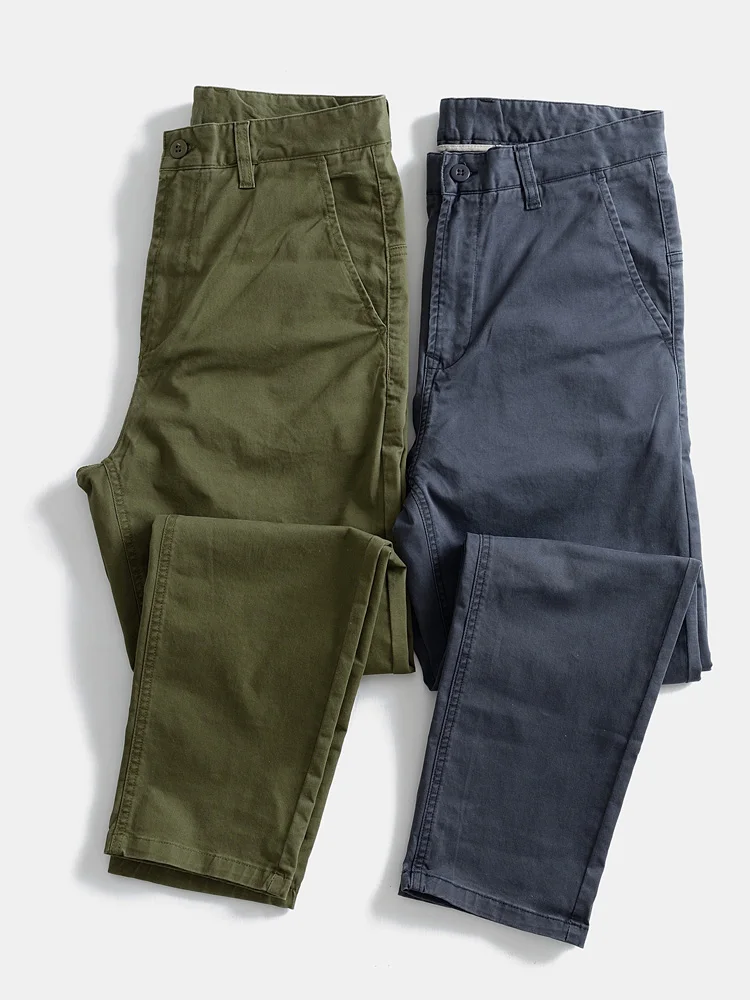 Retro Waed American Sle Work Pants Men's Loose Straight Leg Casual Pants Elastic Waist Pure Color Autumn Thi Cotton Blend
Retro Waed American Sle Work Pants Men's Loose Straight Leg Casual Pants Elastic Waist Pure Color Autumn Thi Cotton Blend