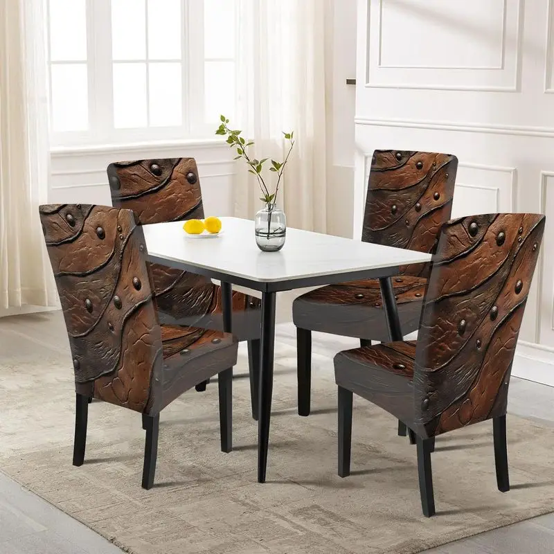 Чехол для стула Parsons, с винтажным принтом под медь, можно стирать, подходит для ресторанов, отелей, банкетов, семейного использования.
Чехол для стула Parsons, с винтажным принтом под медь, можно стирать, подходит для ресторанов, отелей, банкетов, семейного использования.