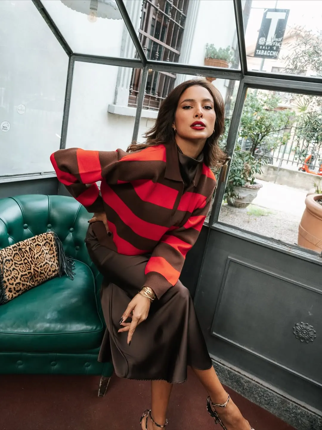 YENKYE Striped Polo Neck Knit Sweater For Women Long Sleeve Loose Casual Pullover Female Autumn Winter Tops
YENKYE Striped Polo Neck Knit Sweater For Women Long Sleeve Loose Casual Pullover Female Autumn Winter Tops