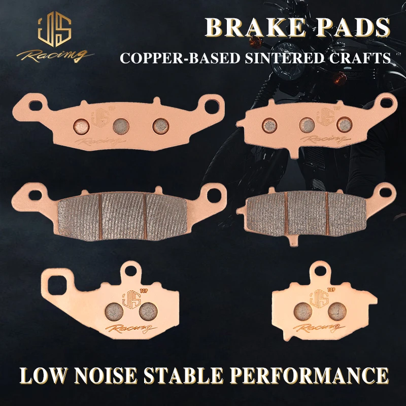 JSRAOIMG Sintered Front Rear Brake Pads For Kawasaki KLE 650 Versys EX650 Ninja 650 ER6F ER650 ER6N 06-16 Z750 Z750S ZR750 04-07
JSRAOIMG Sintered Front Rear Brake Pads For Kawasaki KLE 650 Versys EX650 Ninja 650 ER6F ER650 ER6N 06-16 Z750 Z750S ZR750 04-07