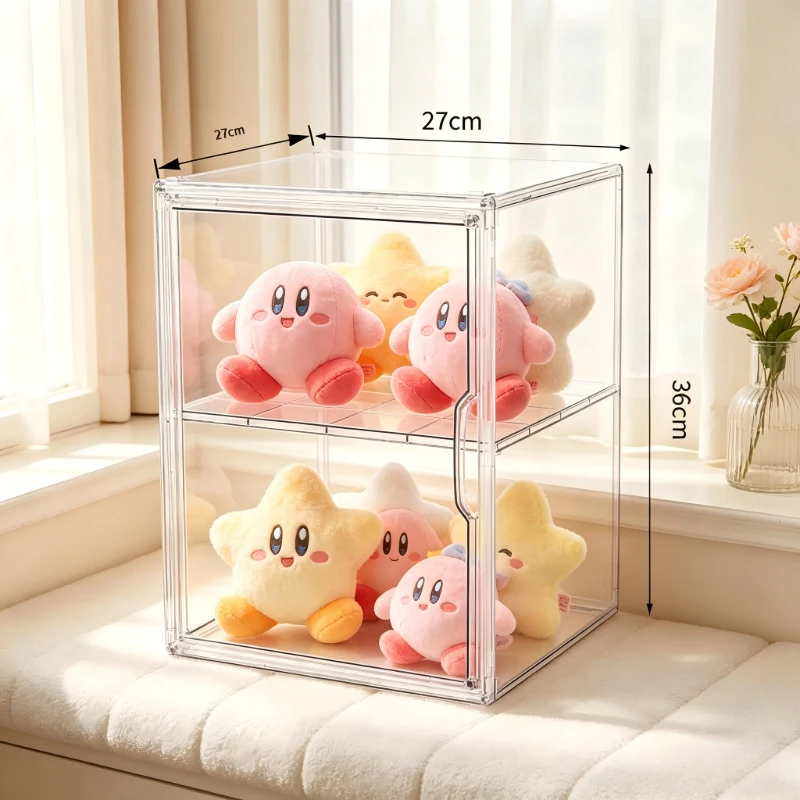 Clear Acrylic Organizer Cabinet, Dustproof Display Stand for Blind Box, Doll Action Figure Storage Box for Home Decor
Clear Acrylic Organizer Cabinet, Dustproof Display Stand for Blind Box, Doll Action Figure Storage Box for Home Decor
