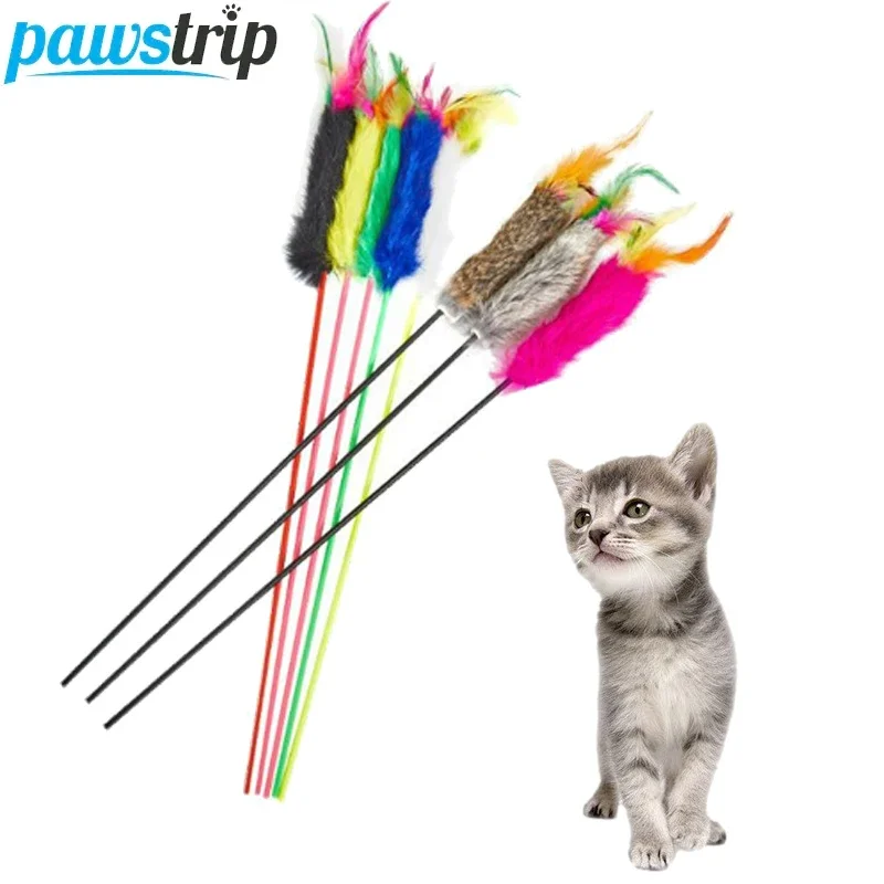 1pc Cat Toy Funny Pet Toy for Cats Interactive Cat Stick Feather Kitten Toys Random Color Pet supplies Hands for cats Laser toy
1pc Cat Toy Funny Pet Toy for Cats Interactive Cat Stick Feather Kitten Toys Random Color Pet supplies Hands for cats Laser toy