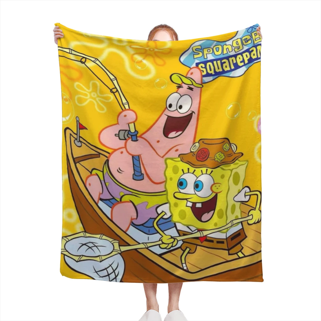 Fluffy Baby Blanket SpongeBob Sofa Camp Nap Bedspread Cozy Flannel Blanket Bedroom Decor
Fluffy Baby Blanket SpongeBob Sofa Camp Nap Bedspread Cozy Flannel Blanket Bedroom Decor