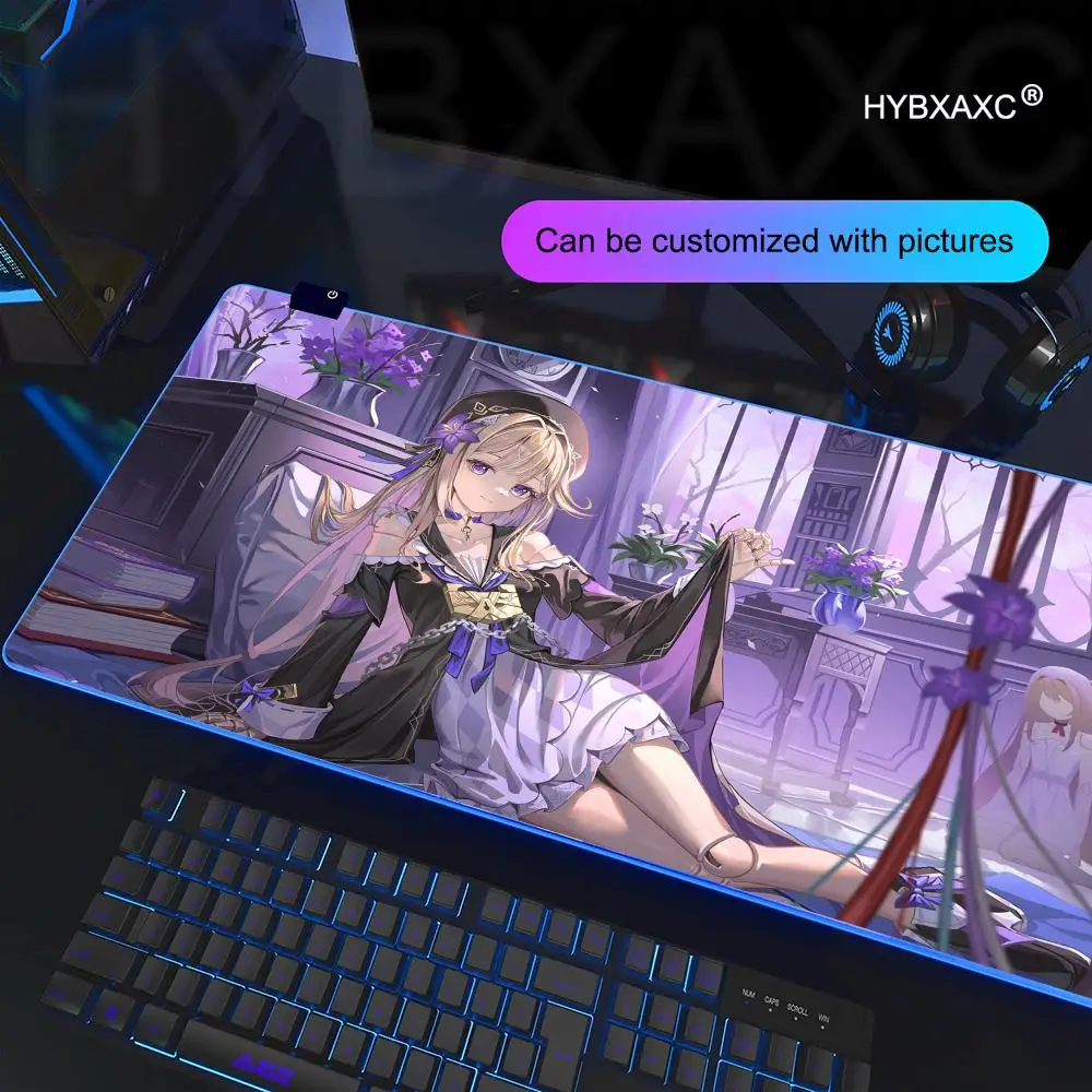 Коврик для мыши Honkai Star Rail Коврик для мыши RGB Игровой коврик для мыши Настольный коврик HD Gamer Большой светодиодный светильник XXL Коврики для мыши ПК Компьютерный ковер
Коврик для мыши Honkai Star Rail Коврик для мыши RGB Игровой коврик для мыши Настольный коврик HD Gamer Большой светодиодный светильник XXL Коврики для мыши ПК Компьютерный ковер