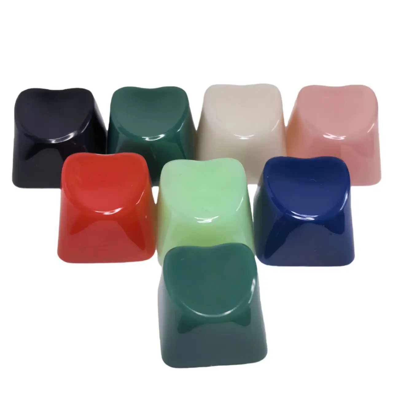 Cross-border jade texture PC material heart-shaped keycaps Cross-mouth replacement keys customized shape keycaps
Cross-border jade texture PC material heart-shaped keycaps Cross-mouth replacement keys customized shape keycaps