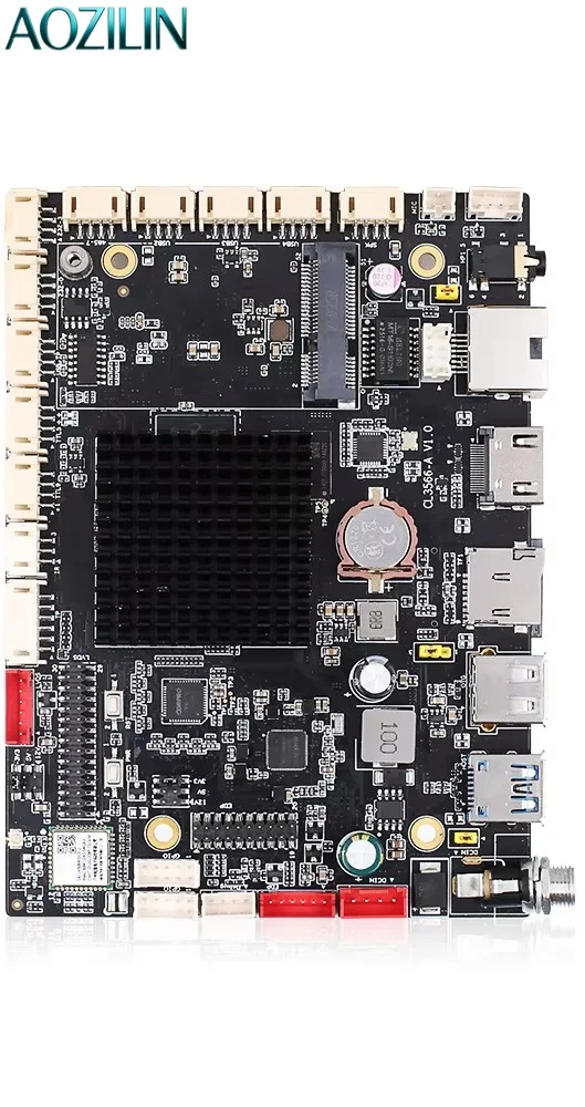AOZILIN RK3566 Development Board Linux Android 15 2GB/4GB/8GB RAM Industrial Motherboard for Digital Signage Vending Machine
AOZILIN RK3566 Development Board Linux Android 15 2GB/4GB/8GB RAM Industrial Motherboard for Digital Signage Vending Machine
