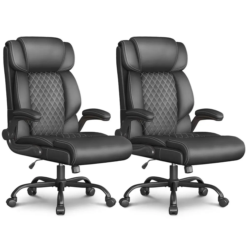 Big and Tall Executive Office Chair 485lbs with Wide Seat, High Back Computer Desk Chair with Tilt, Adjustable Height, Charcoal
Big and Tall Executive Office Chair 485lbs with Wide Seat, High Back Computer Desk Chair with Tilt, Adjustable Height, Charcoal
