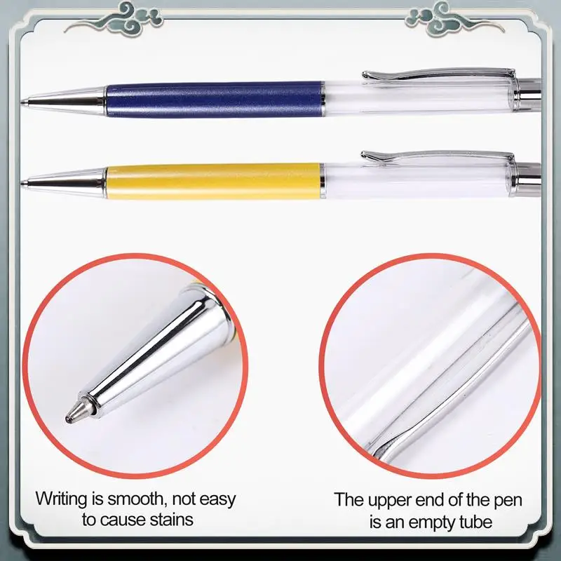 Premium 27 PACK Colorful Empty Tube Floating DIY Pens Ballpoint Pens, Building Your Favorite Liquid Sand Pens Gift
Premium 27 PACK Colorful Empty Tube Floating DIY Pens Ballpoint Pens, Building Your Favorite Liquid Sand Pens Gift