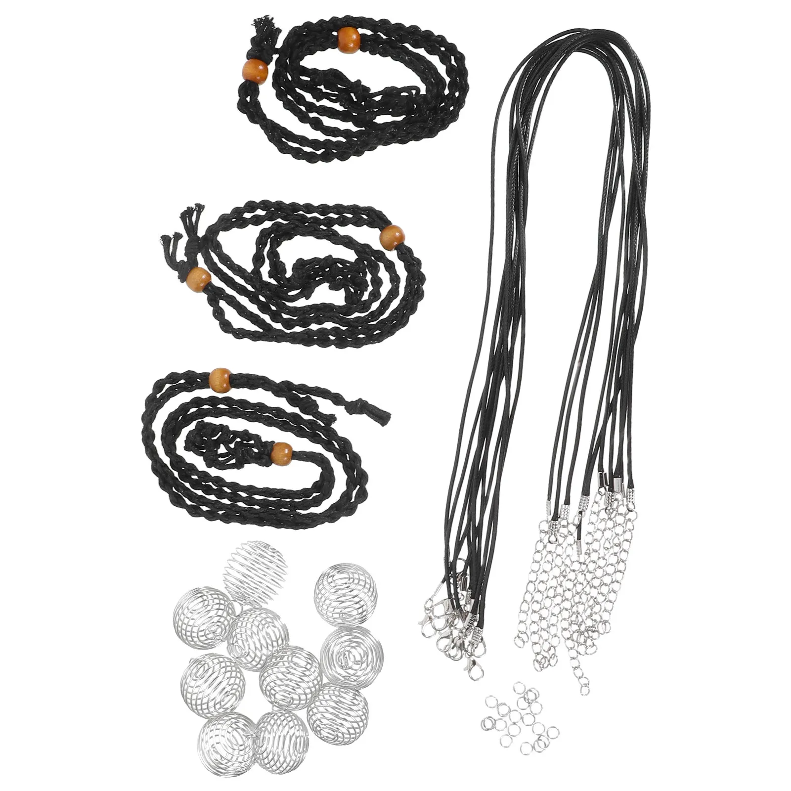 1Set Necklace Cord Wax Rope DIY Jewelry Making Kit Adjustable Waxed Polyester Cord for Crystals Stones Beginners Friendly
1Set Necklace Cord Wax Rope DIY Jewelry Making Kit Adjustable Waxed Polyester Cord for Crystals Stones Beginners Friendly