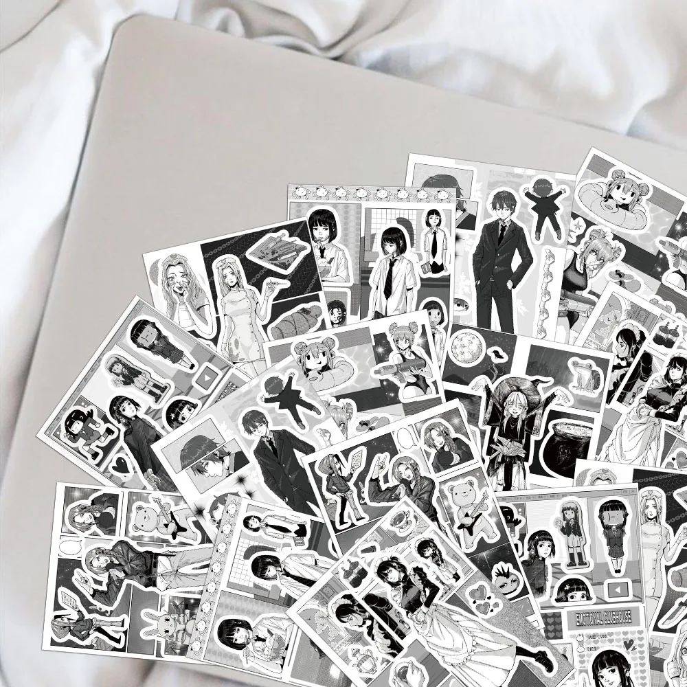 8PCS Creative Black and White Comics Retro Handbooks DIY Water Cup Skateboard Desktop Decoration Waterproof Stickers
8PCS Creative Black and White Comics Retro Handbooks DIY Water Cup Skateboard Desktop Decoration Waterproof Stickers