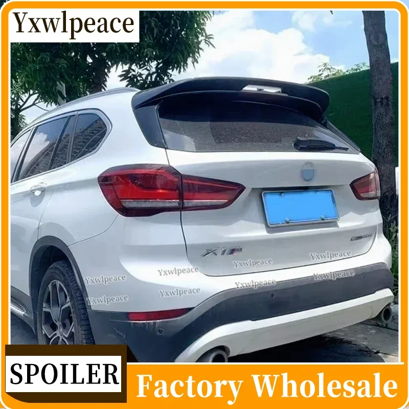 For BMW X1 F48 2017 2018 2019 2020 2021 Spoiler ABS Primer Color Rear Trunk Cover Rear Roof Spoiler Wing Car Accessories
For BMW X1 F48 2017 2018 2019 2020 2021 Spoiler ABS Primer Color Rear Trunk Cover Rear Roof Spoiler Wing Car Accessories