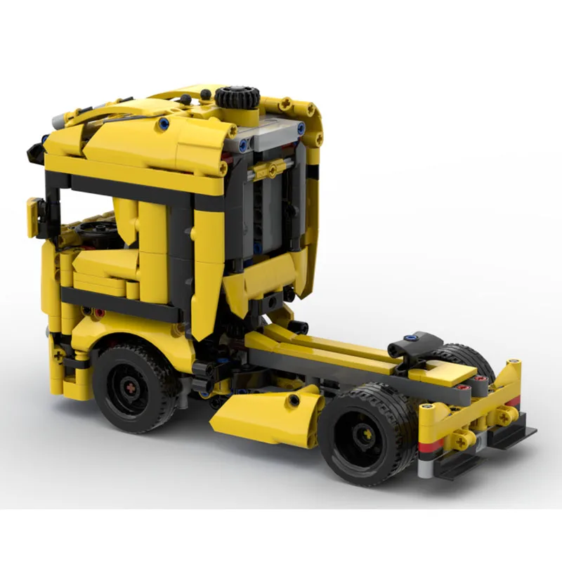 MOC-220110 Classic New Cargo Semi-Trailer Truck Building Block Model, 619 Parts, MOC Creative Boys' Children's Birthday Toy Gift
MOC-220110 Classic New Cargo Semi-Trailer Truck Building Block Model, 619 Parts, MOC Creative Boys' Children's Birthday Toy Gift