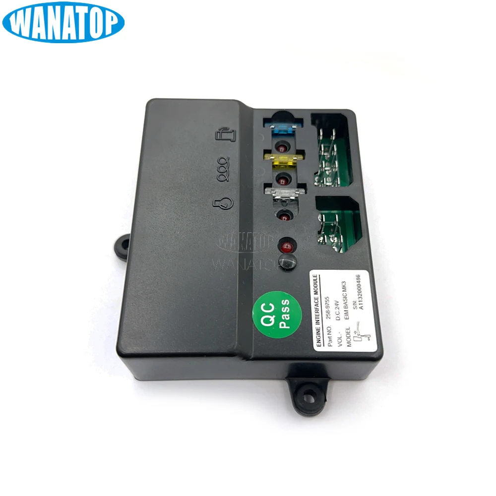 24V Diesel Engine Interface Module 258-9755 For Speed Cntroller Generator Engine Motor
24V Diesel Engine Interface Module 258-9755 For Speed Cntroller Generator Engine Motor