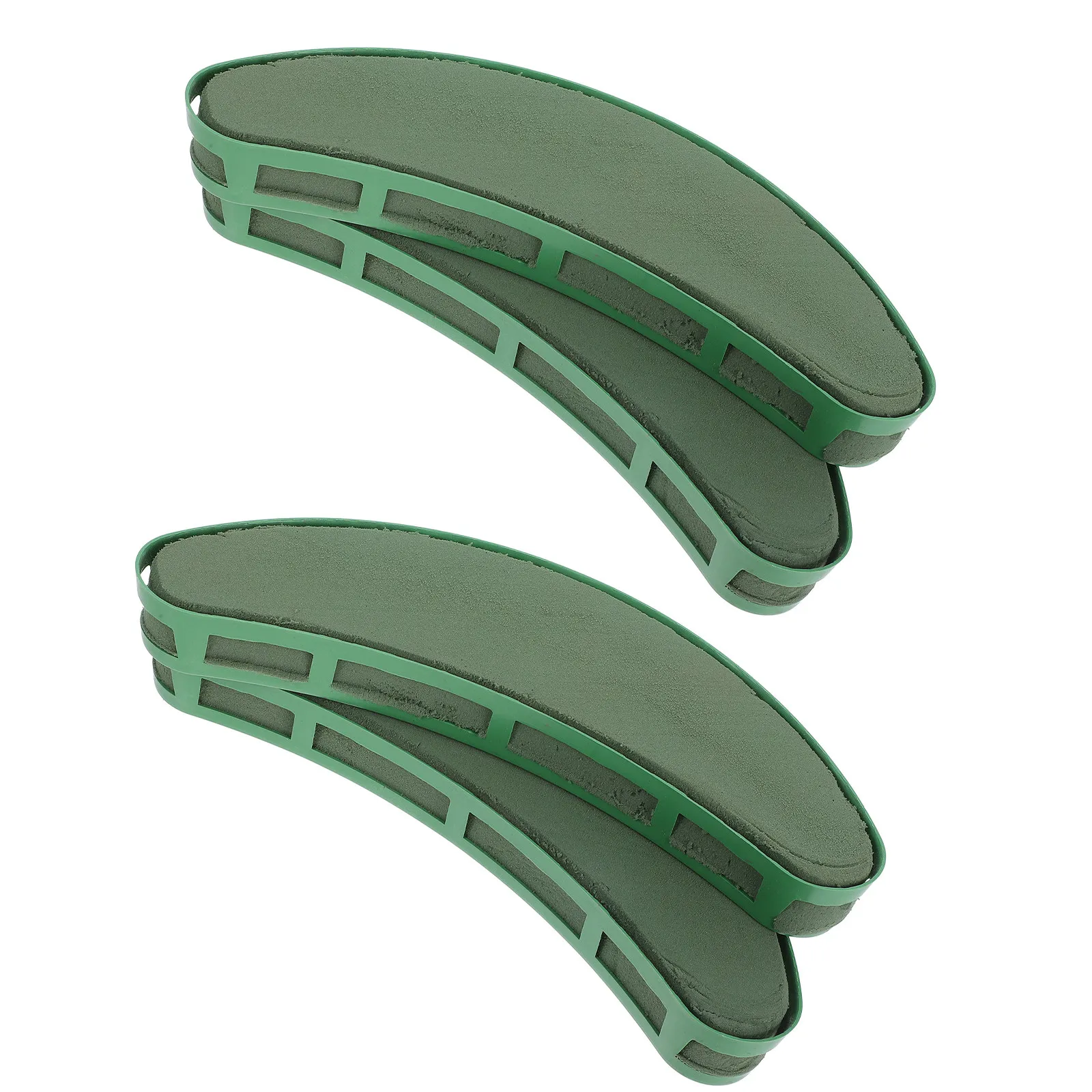 2Pairs Green Floral Foam Block Crescent Shape for Wedding Flower Holders Floral Arrangement Base Bouquet Foam for Fresh
2Pairs Green Floral Foam Block Crescent Shape for Wedding Flower Holders Floral Arrangement Base Bouquet Foam for Fresh