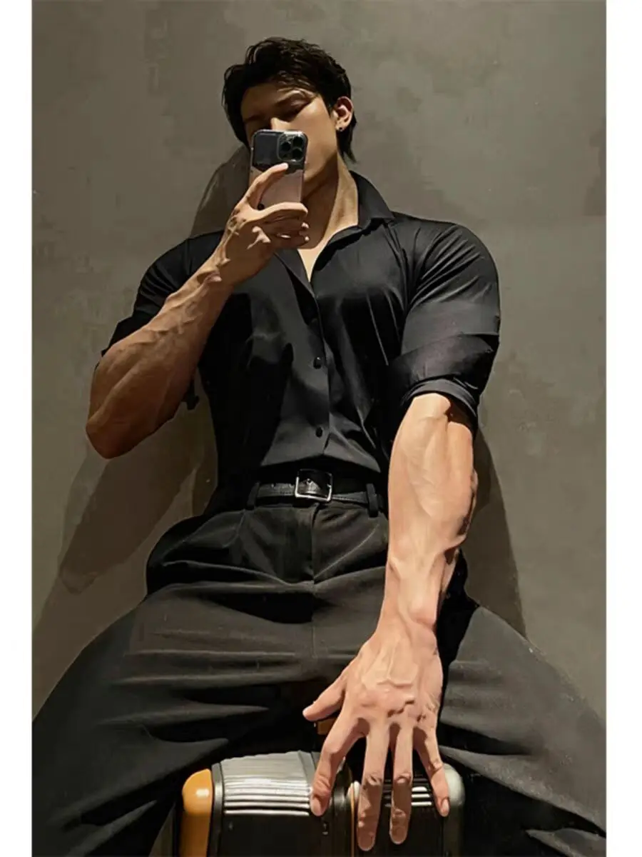 American Sle Ice Silk Long Sve irt Cool Thin Qui Dry Muscle Мужские облегающие повседневные спортивные it Bla Youth Faion
American Sle Ice Silk Long Sve irt Cool Thin Qui Dry Muscle Мужские облегающие повседневные спортивные it Bla Youth Faion