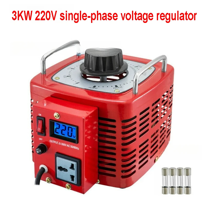 3000W 220V Variac Variable Transformer Voltage Regulator single-phase Adjustable 0-300V AC Regulating Power Supply
3000W 220V Variac Variable Transformer Voltage Regulator single-phase Adjustable 0-300V AC Regulating Power Supply