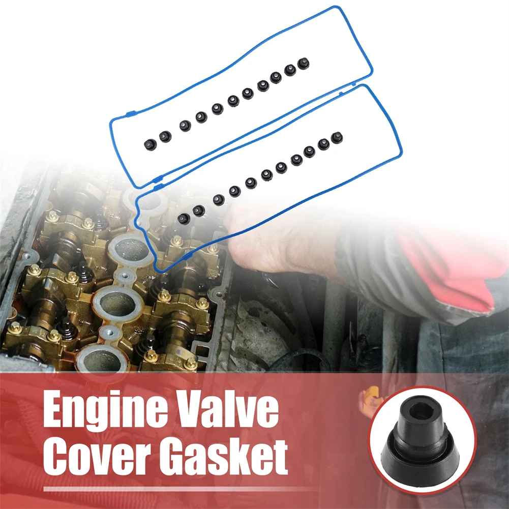 2 Pcs Engine Valve Cover Gasket with 22 Seals for Ford For Lincoln For Mercury 4.6L 1991-2002 VS50377R VS50177
2 Pcs Engine Valve Cover Gasket with 22 Seals for Ford For Lincoln For Mercury 4.6L 1991-2002 VS50377R VS50177