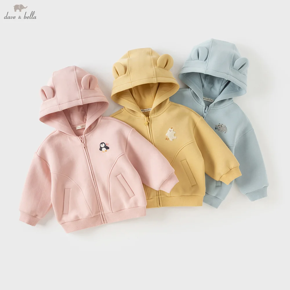 Dave Bella Girls Baby Autumn Fleece Coat Sweet Cute Fashion Casual Kids Hoodie Jacket Cartoon Pattern Top Outdoor DB3253556
Dave Bella Girls Baby Autumn Fleece Coat Sweet Cute Fashion Casual Kids Hoodie Jacket Cartoon Pattern Top Outdoor DB3253556