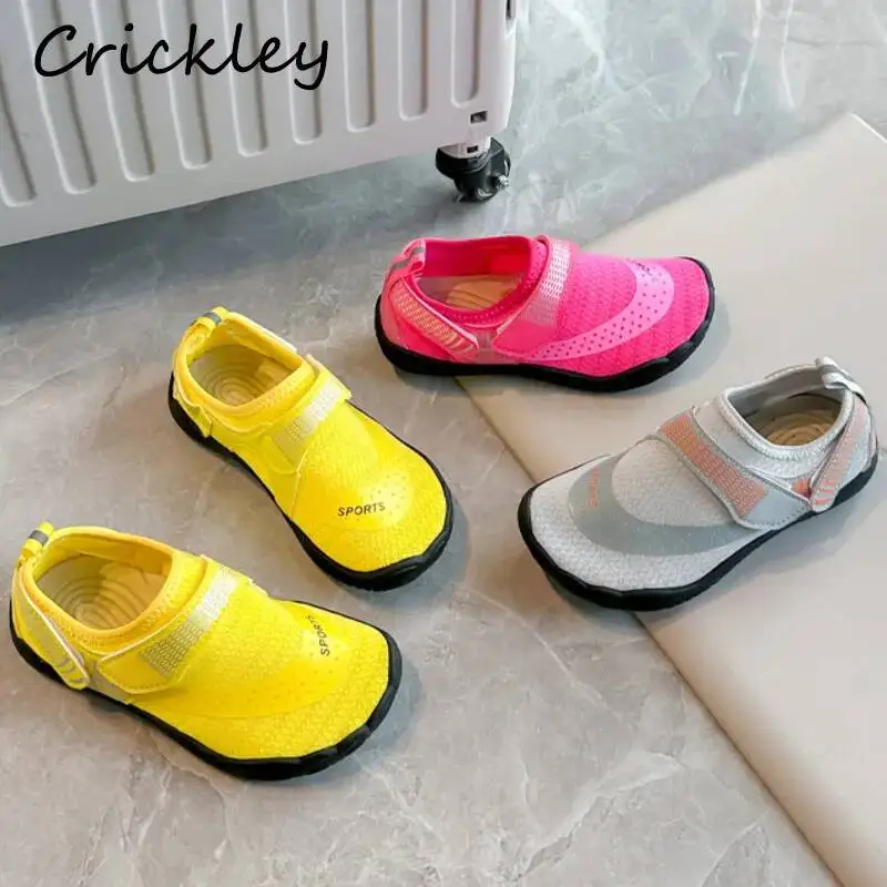 Solid Mesh Kids Beach Sport Shoes Casual Breathable Quick Dry Boys Girls Aqua Shoes Soft Anti Slip Barefoot Children Sneakers
Solid Mesh Kids Beach Sport Shoes Casual Breathable Quick Dry Boys Girls Aqua Shoes Soft Anti Slip Barefoot Children Sneakers