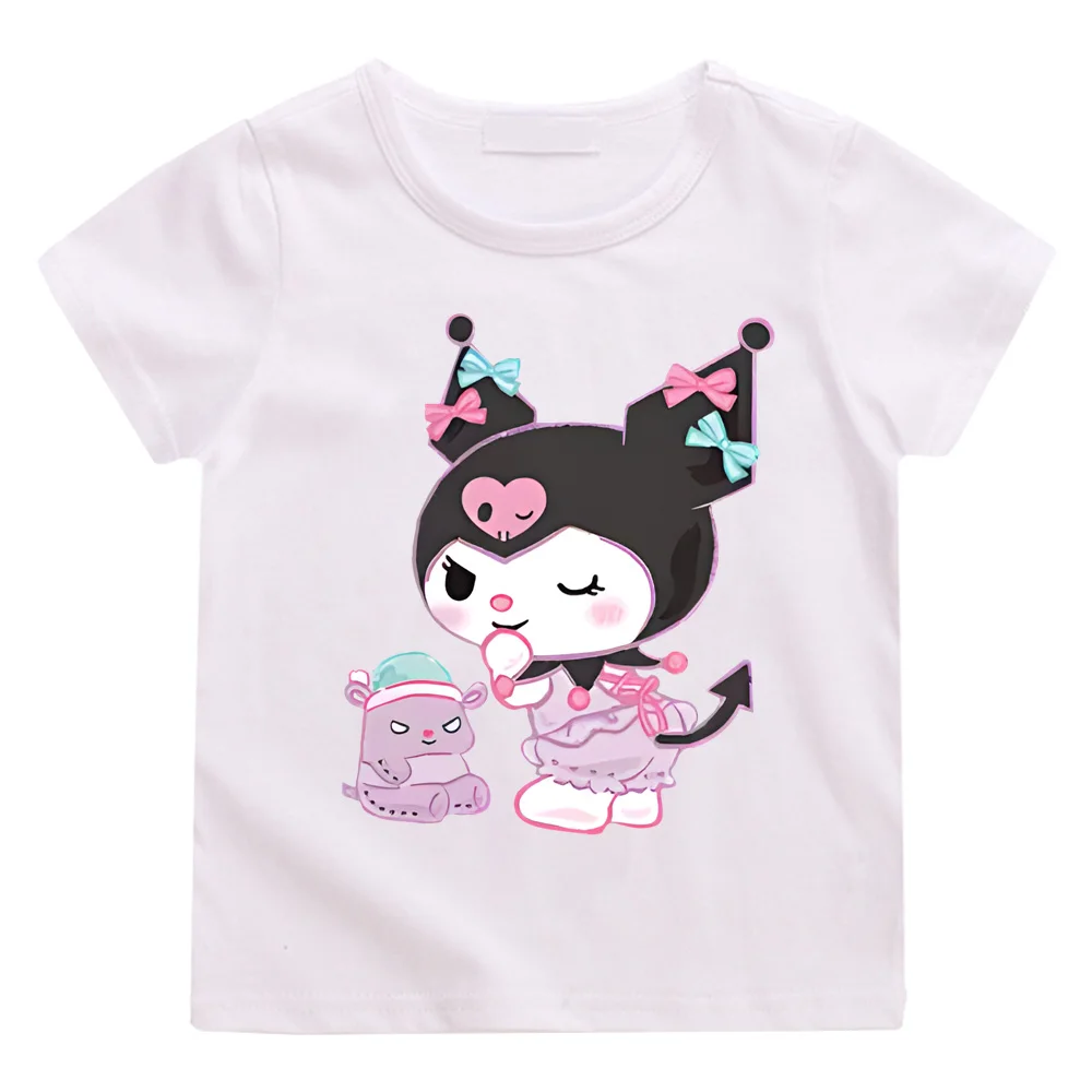 Kuromi Cartoon 2025New Pattern T-shirt Anime 100%CottonO-neck Tee-shirt Comic CuteChildren Camisetas Clothes High QualityTeesTop
Kuromi Cartoon 2025New Pattern T-shirt Anime 100%CottonO-neck Tee-shirt Comic CuteChildren Camisetas Clothes High QualityTeesTop