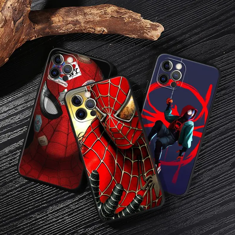 Spider-Man Miles Morales Black Cover For Apple iPhone 13 14 12 11 Pro Max Mini XR XS X 6 7 8 Plus Cases Soft Fundas Marvel Hero
Spider-Man Miles Morales Black Cover For Apple iPhone 13 14 12 11 Pro Max Mini XR XS X 6 7 8 Plus Cases Soft Fundas Marvel Hero