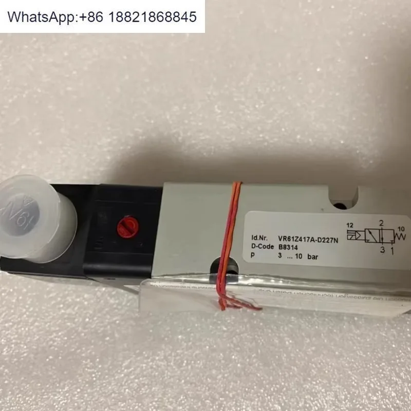 NORGREN VR61Z511A-D223N/VR61Z511A-D327N-SPCN/60560 VR61Z411A-D127N pilot solenoid valve G1/4 interface 220V
NORGREN VR61Z511A-D223N/VR61Z511A-D327N-SPCN/60560 VR61Z411A-D127N pilot solenoid valve G1/4 interface 220V