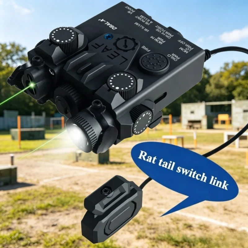 2026 Upgraded DBAL-A2 Red Grass Laser & Vivid LED Torch Aim Pointer Suit 20mm Rail For Outdoor Activity Toy Goods
2026 Upgraded DBAL-A2 Red Grass Laser & Vivid LED Torch Aim Pointer Suit 20mm Rail For Outdoor Activity Toy Goods