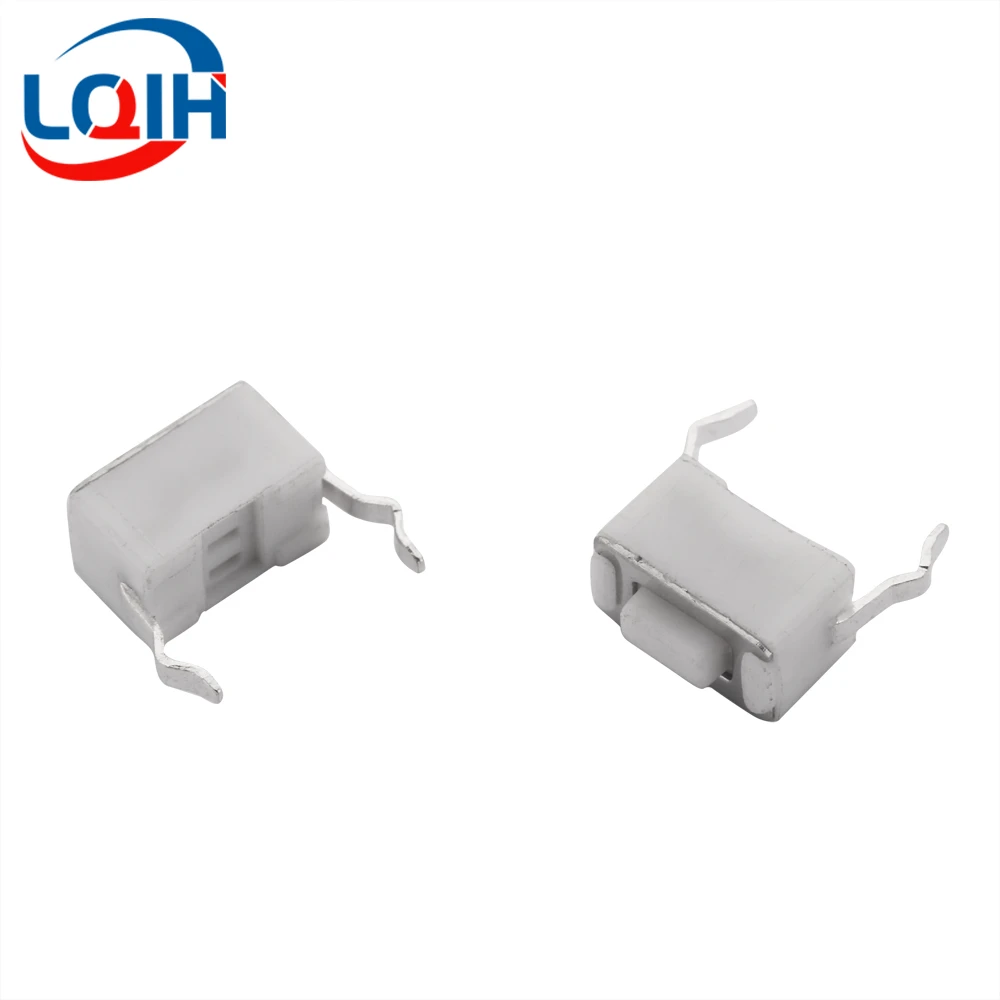 20PCS Tact Switch DC12V 50mA 3X6X4.3MM DIP 2Pin Connectors Push Button 3*6*5.0mm Tactile Switches White 3x6x5.0mm
20PCS Tact Switch DC12V 50mA 3X6X4.3MM DIP 2Pin Connectors Push Button 3*6*5.0mm Tactile Switches White 3x6x5.0mm