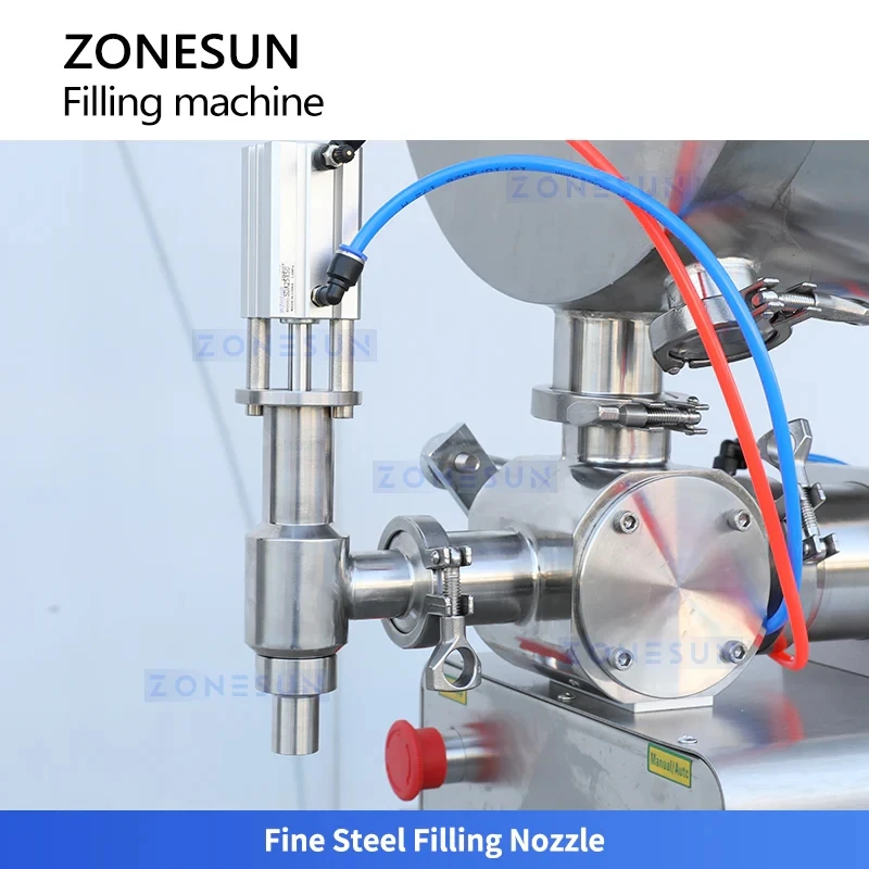 ZONESUN ZS-GTU1 Pneumatic Paste Filling Machine with Mixer for Cream Sauce Peanut Butter
ZONESUN ZS-GTU1 Pneumatic Paste Filling Machine with Mixer for Cream Sauce Peanut Butter