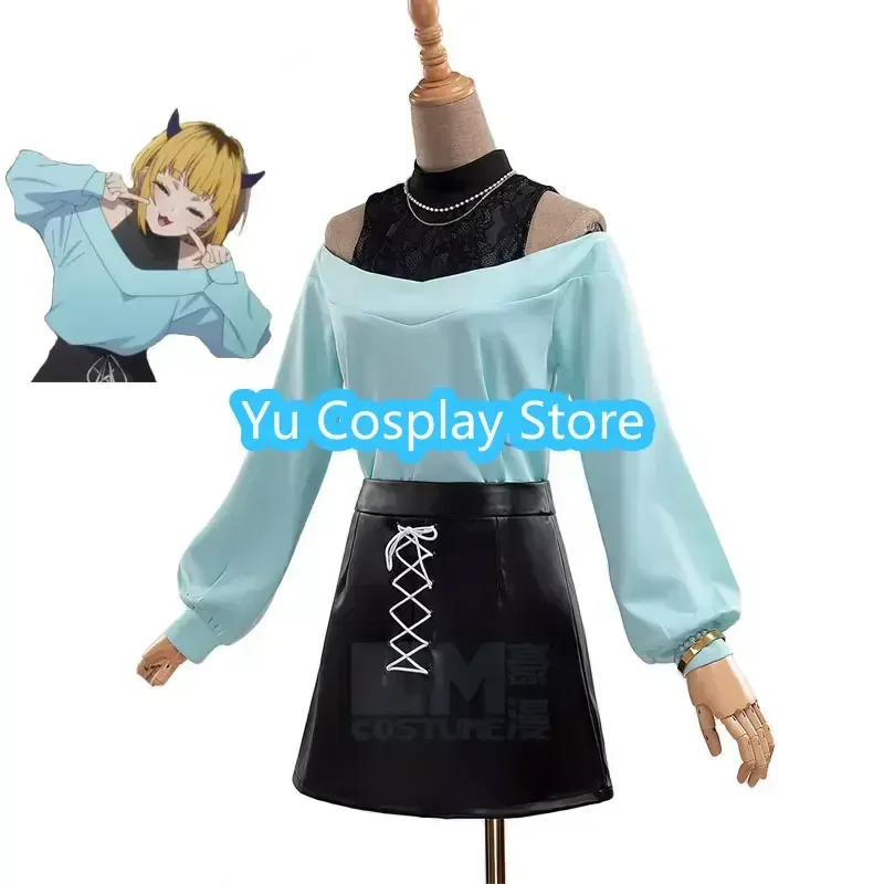 Yu-Cosplay аниме Oshi No Ko MEM Cho косплей костюм женский милый праздничный костюм топ юбки Хэллоуин карнавальная униформа на заказ
Yu-Cosplay аниме Oshi No Ko MEM Cho косплей костюм женский милый праздничный костюм топ юбки Хэллоуин карнавальная униформа на заказ