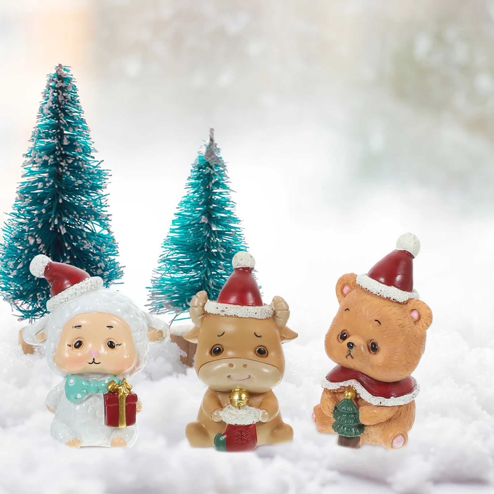 5 Pcs Resin Small Animal Ornaments Animals Figures Mini Figurines Miniature Decor Decoration
5 Pcs Resin Small Animal Ornaments Animals Figures Mini Figurines Miniature Decor Decoration