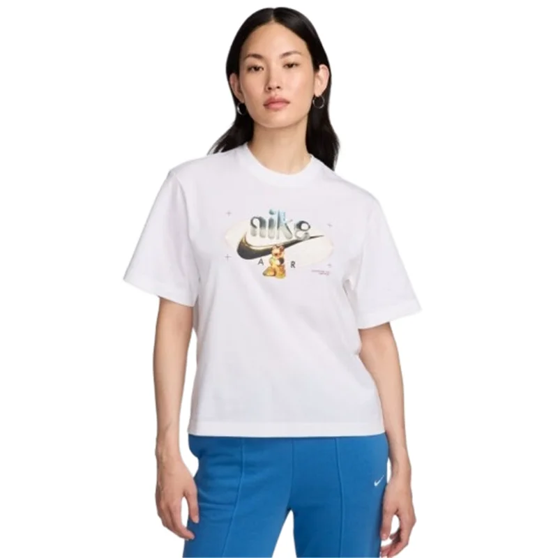 Nike DX7927-100 Женская спортивная повседневная хлопковая футболка с круглым вырезом и короткими рукавами S-XL белого цвета
Nike DX7927-100 Женская спортивная повседневная хлопковая футболка с круглым вырезом и короткими рукавами S-XL белого цвета