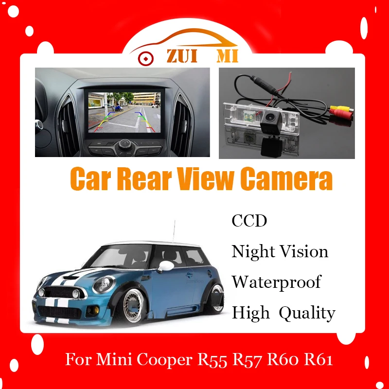 Car Reverse Rear View Camera For Mini Cooper R55 R57 R60 R61 CCD Full HD Waterproof Night Vision Backup Parking Camera
Car Reverse Rear View Camera For Mini Cooper R55 R57 R60 R61 CCD Full HD Waterproof Night Vision Backup Parking Camera