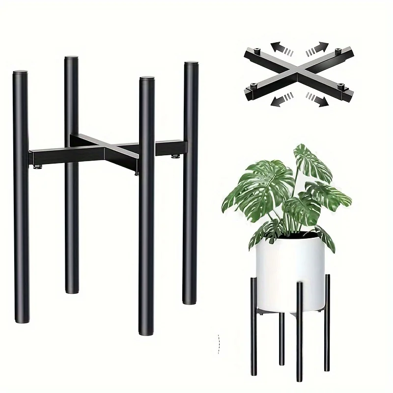 Classic Iron Plant Stand with Lacquered Finish Adjustable Metal Plant Holder Lightweight Decorative Bonsai Holder for Garden
Classic Iron Plant Stand with Lacquered Finish Adjustable Metal Plant Holder Lightweight Decorative Bonsai Holder for Garden